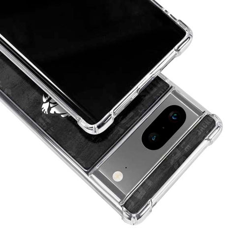 NFL Jacksonville Jaguars Black & White Google Pixel 7a Clear Case